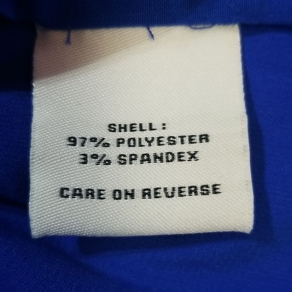 Calvin Klein Tie Neck Sleeveless Blue Blouse Size Small - Picture 6 of 8
